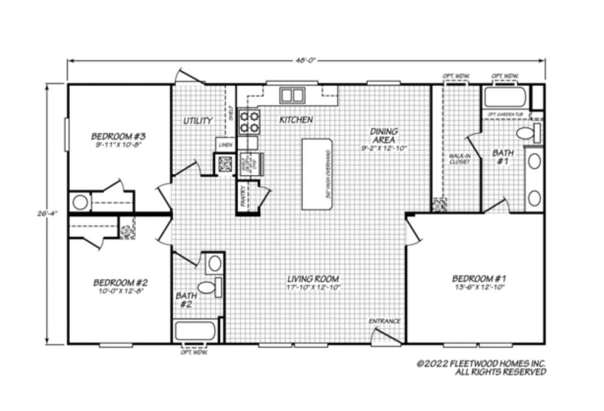 The Summit A By Fleetwood Homes Douglas Hilliard Homes Inc